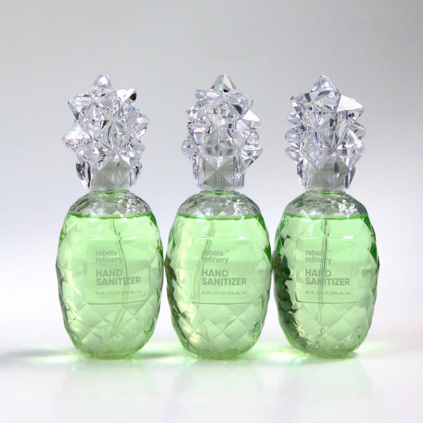 Green Lemongrass Pineapple Hand Sanitizer - 3 PACK