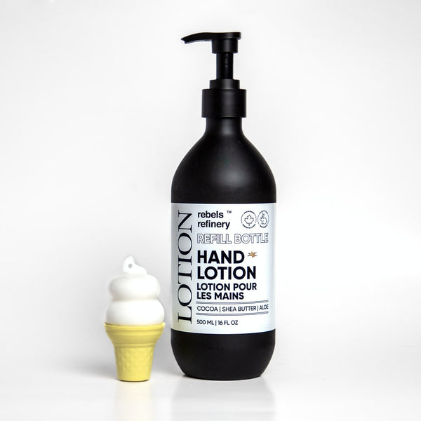 Refill Bottle Hand Lotion - Vanilla – Rebels Refinery Inc