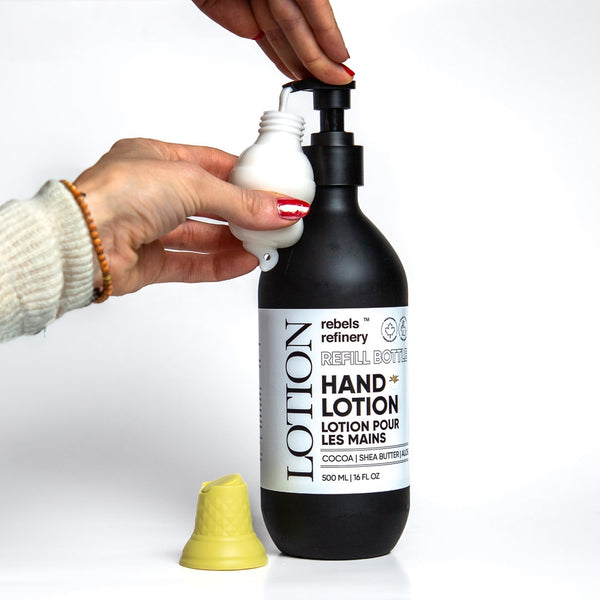 Refill Bottle Hand Lotion - Vanilla – Rebels Refinery Inc