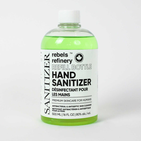 Green LEMONGRASS Hand Sanitizer - Refill Bottle
