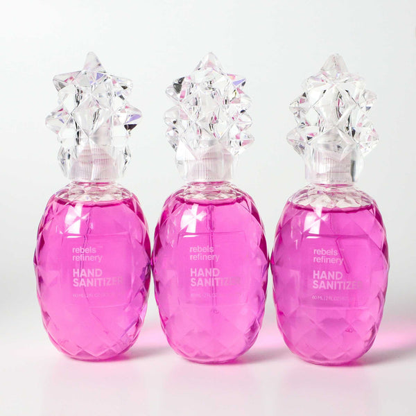 Pink Wildberry Pineapple Hand Sanitizer - 3 PACK