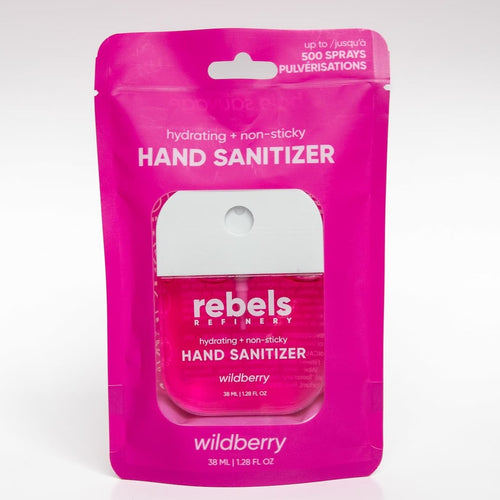 NEW Refillable Wildberry Pocket Sanitizer – Rebels Refinery Inc