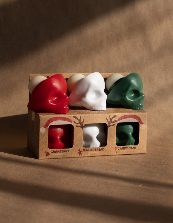 Holiday Skull 3 Pack