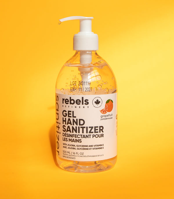 500ml Gel Hand Sanitizer - Grapefruit