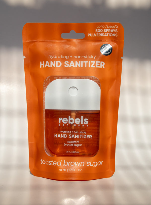 NEW Refillable Toasted Brown Sugar Pocket Sanitizer
