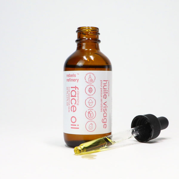 Face Cleansing Oil 100% natural – Rebels Refinery Inc