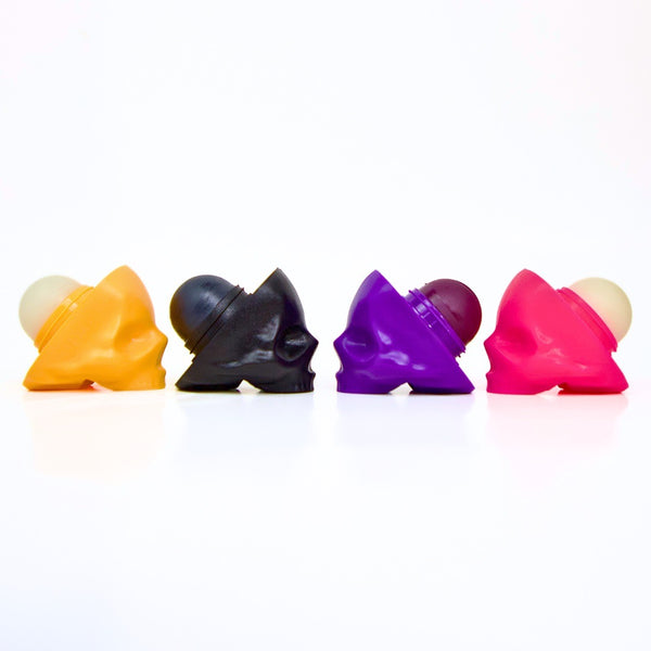 Skull Lip Balm - Bundle (Pumpkin Spice/Apple Pie/Cinnamon Bun/Chai Latte) Halloween Edition