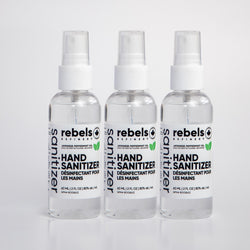 Hand Sanitizer Spray - Japanese Peppermint Oil - 3 PACK