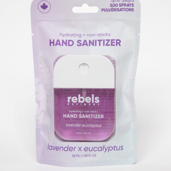 Lavender x Eucalyptus Pocket Hand Sanitizer – Rebels Refinery Inc