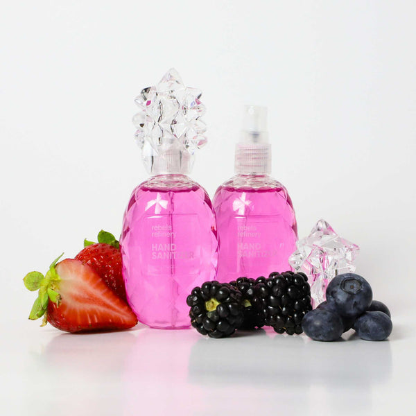 Pink Wildberry Pineapple Hand Sanitizer - 3 PACK